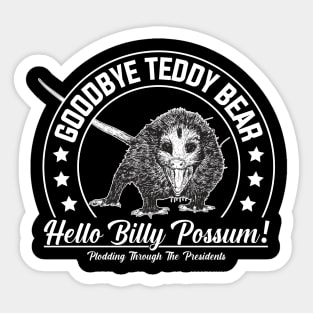 Hello Billy Possum Sticker